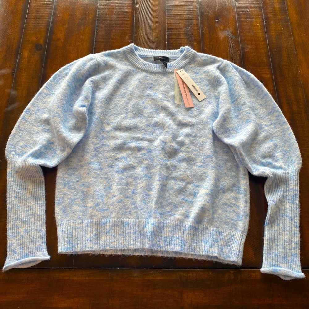 NWT Women’s Aqua Sweater